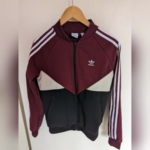 Tri Color Adidas Track Jacket